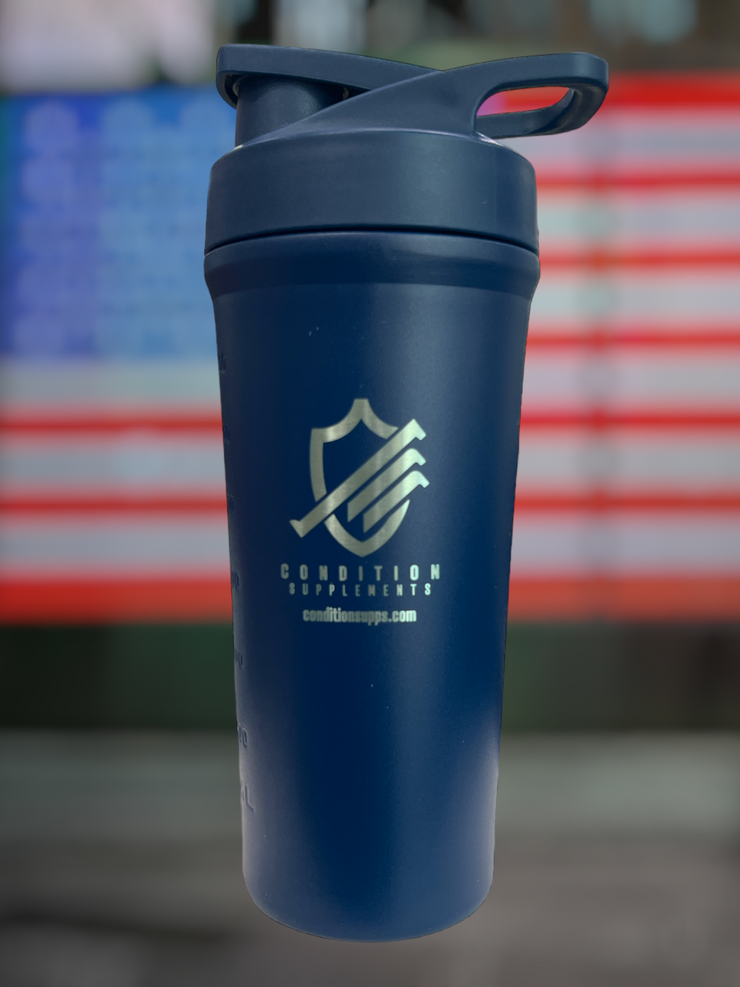 CONDITION SUPPLEMENT 26 oz STEEL SHAKER BOTTLE