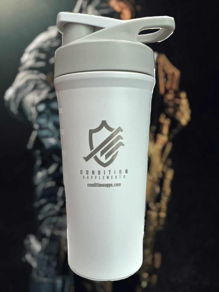 CONDITION SUPPLEMENT 26 oz STEEL SHAKER BOTTLE