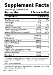 Peach-Mango Energy Drink Supplement